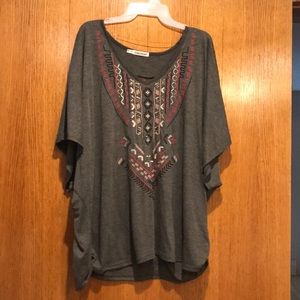 Two Maurice’s size 2 short sleeve tops